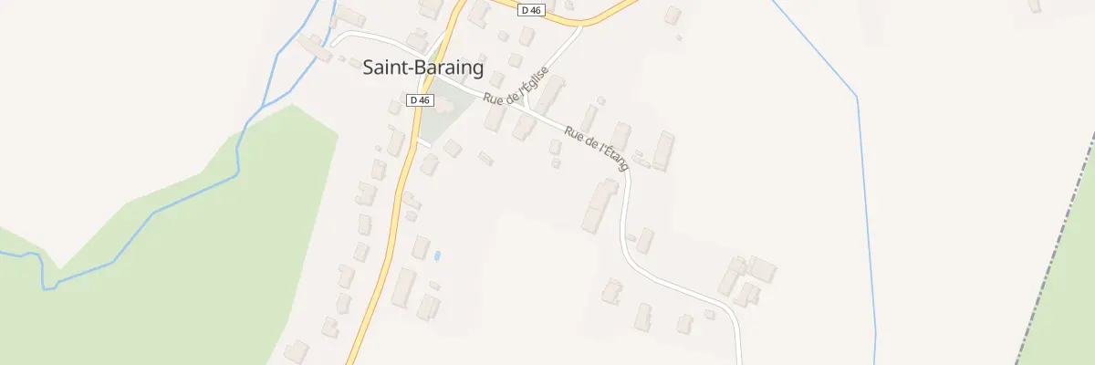 Plan du 2B Rue de l’Etang à Saint-Baraing