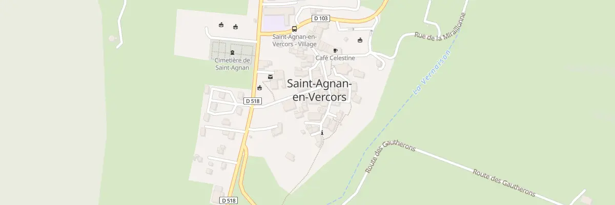 Plan du 80 Rue de l’Ancienne Poste à Saint-Agnan-en-Vercors