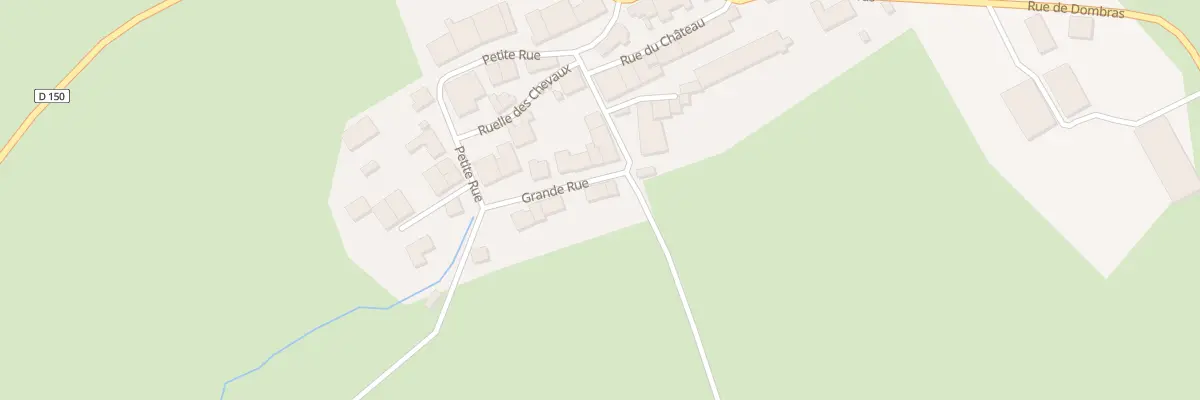 Plan du 1B Grande Rue à Delut