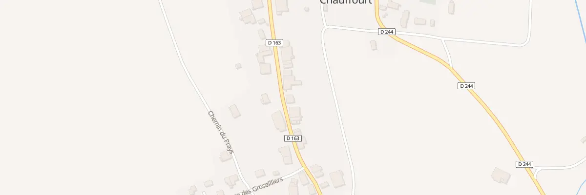 Plan du 15 Rue de la Fontaine à Chauffourt