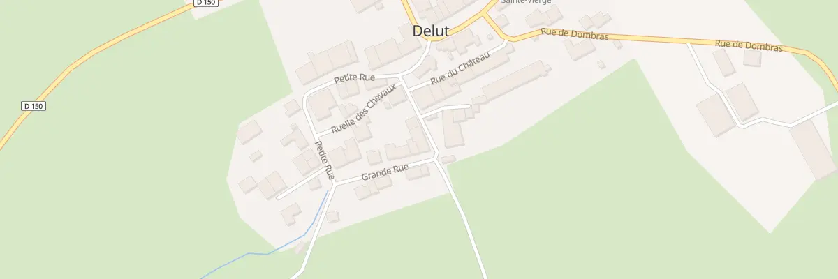 Plan du 2 Gr Grande Rue à Delut