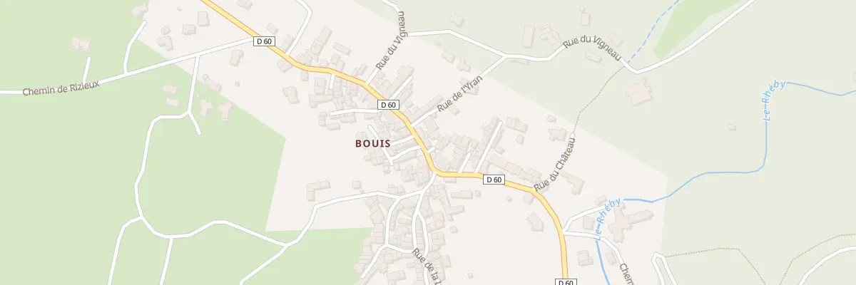 Plan du 1081A Rue des deux Fontaines à Villebois
