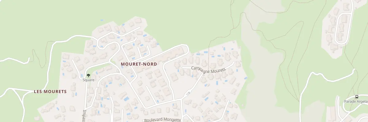Plan du 14 Vc Campagne Mourets à Marseille 13e Arrondissement