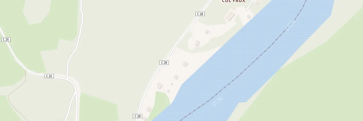 Plan du 5495 En Cul Faux à Hautecourt-Romanèche