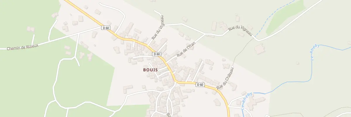 Plan du 2 Rue de l’Yran à Villebois