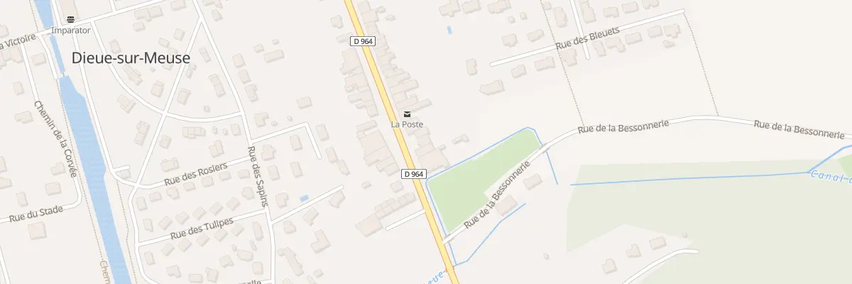 Plan du 51 Rue du Rattentout à Dieue-sur-Meuse