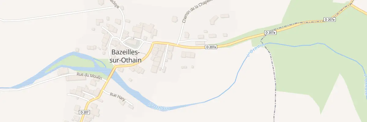 Plan du 8 Rue de la Place à Bazeilles-sur-Othain