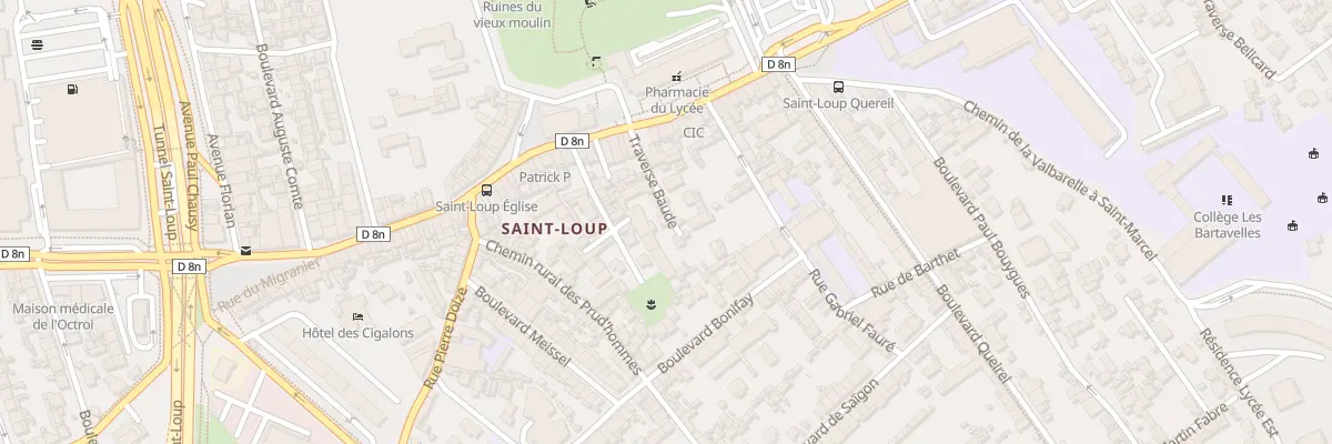 Plan du 10 Tra Baude à Marseille 10e Arrondissement