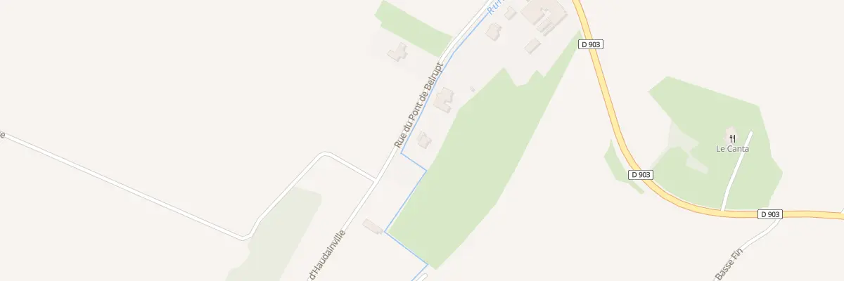 Plan du 9331 Pont de Belrupt à Haudainville