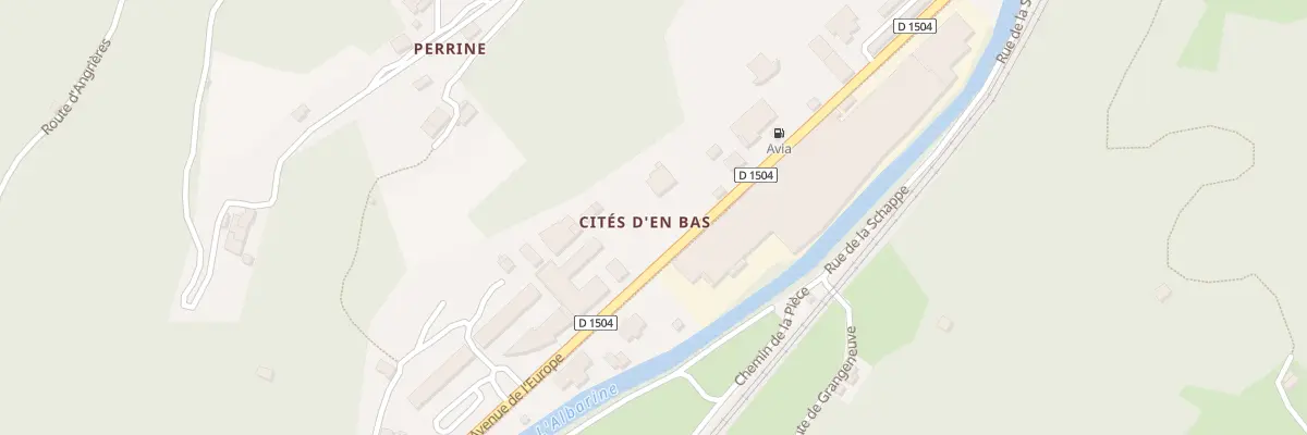 Plan du 44 Av de l’Europe à Saint-Rambert-en-Bugey