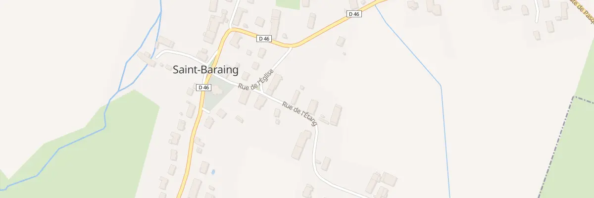 Plan du 3 Rue de l’Etang à Saint-Baraing