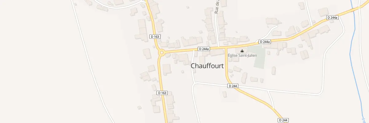 Plan du 6 Rue du Four à Chauffourt