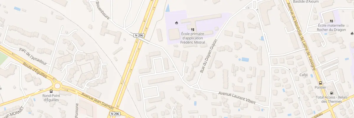 Plan du 16 Rue Laurent Vibert à Aix-en-Provence