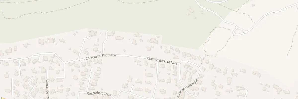 Plan du 721 Che du Petit Nice à Bouc-Bel-Air