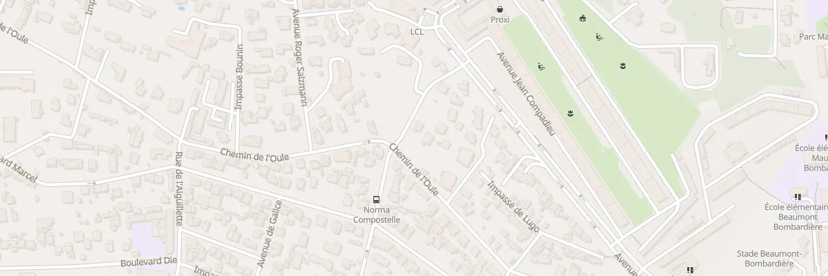 Plan du 5054F Imp Bois Lemaitre à Marseille 12e Arrondissement
