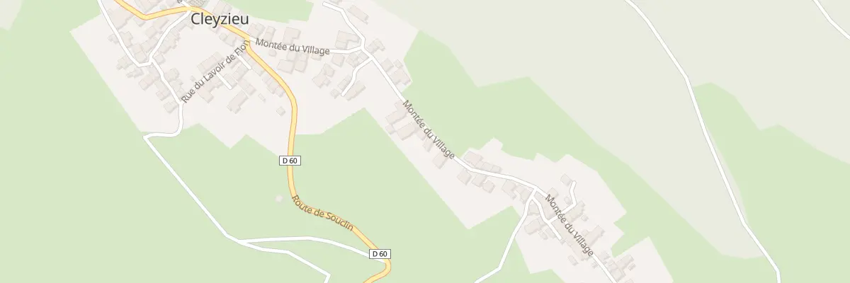 Plan du 272 Mte du Village à Cleyzieu