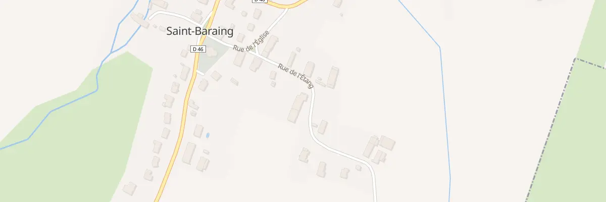 Plan du 6 Rue de l’Etang à Saint-Baraing