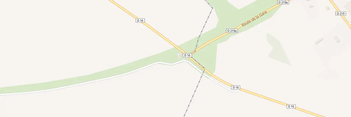 Plan du 21 Rte de Chalvraines à Saint-Blin