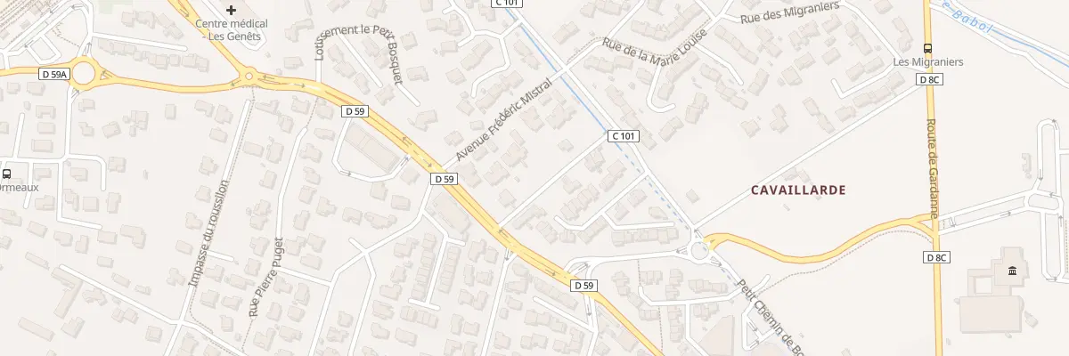 Plan du 3 Che de l’Aigue Vive à Simiane-Collongue