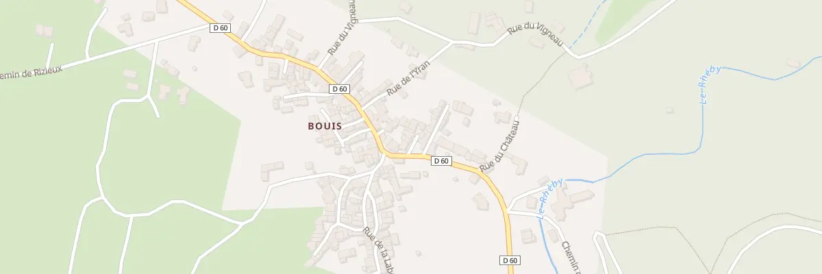 Plan du 19 Cour des Roses à Villebois