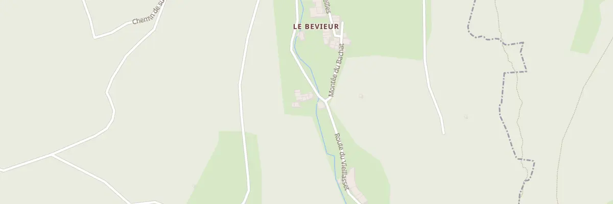 Plan du 16 Che de la Ranche à Jujurieux