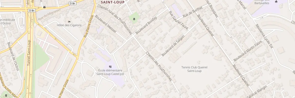 Plan du 71 Che des Prud Hommes à Marseille 10e Arrondissement