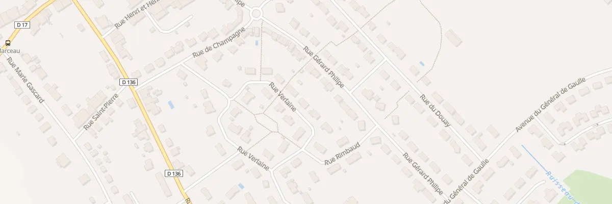 Plan du 26 Rue Verlaine à Chalindrey