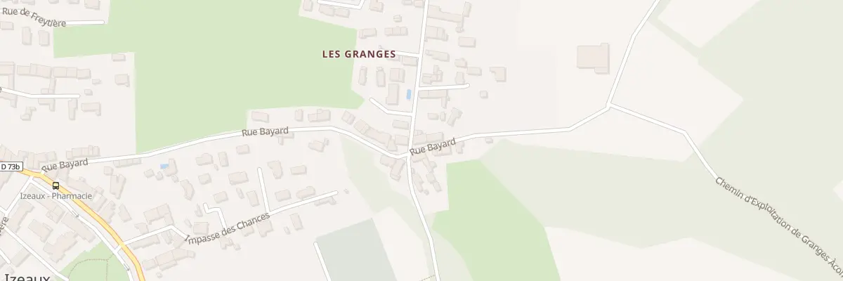 Plan du 27 Rue Bayard à Izeaux