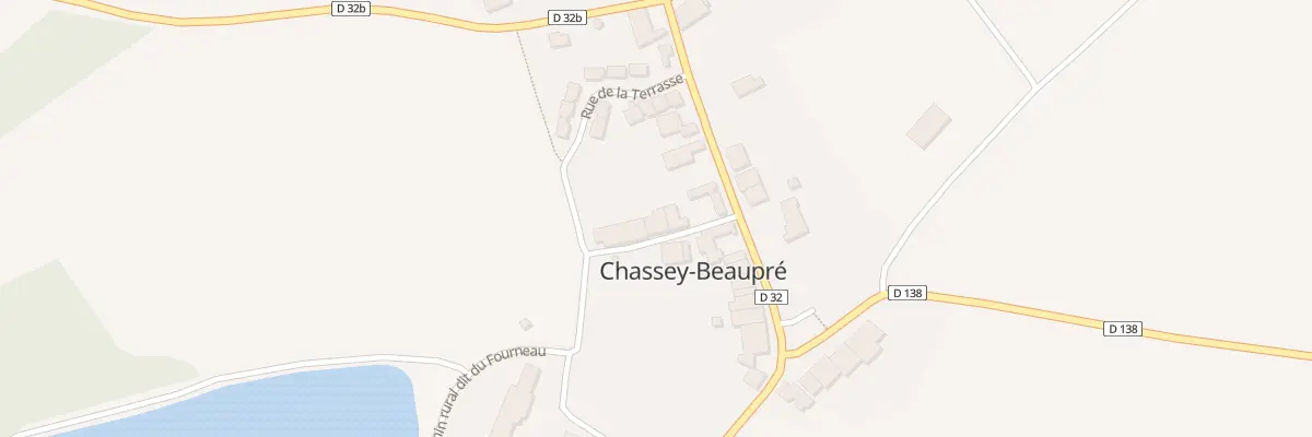 Plan du 6 Rue de l’Etang à Chassey-Beaupré