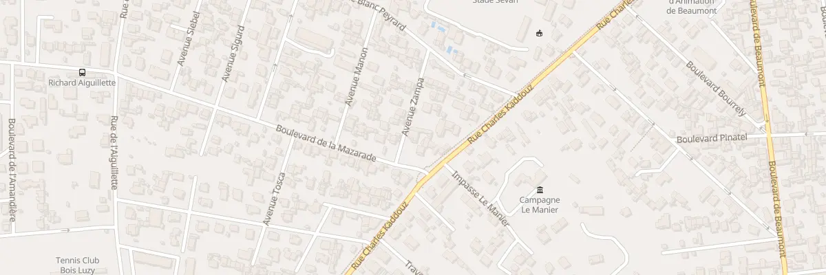 Plan du 2 Av Zampa à Marseille 12e Arrondissement