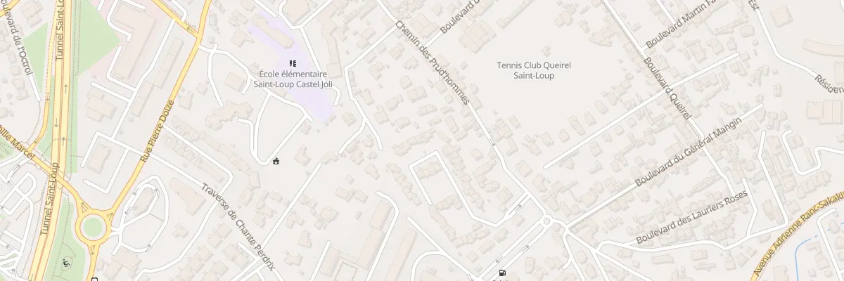 Plan du 118 Che des Prud Hommes à Marseille 10e Arrondissement