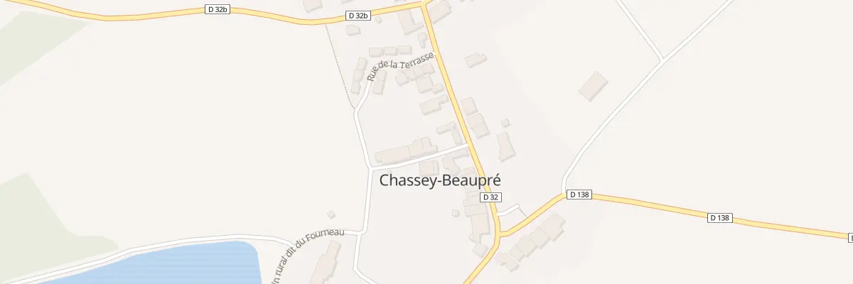 Plan du 4 Rue de l’Etang à Chassey-Beaupré