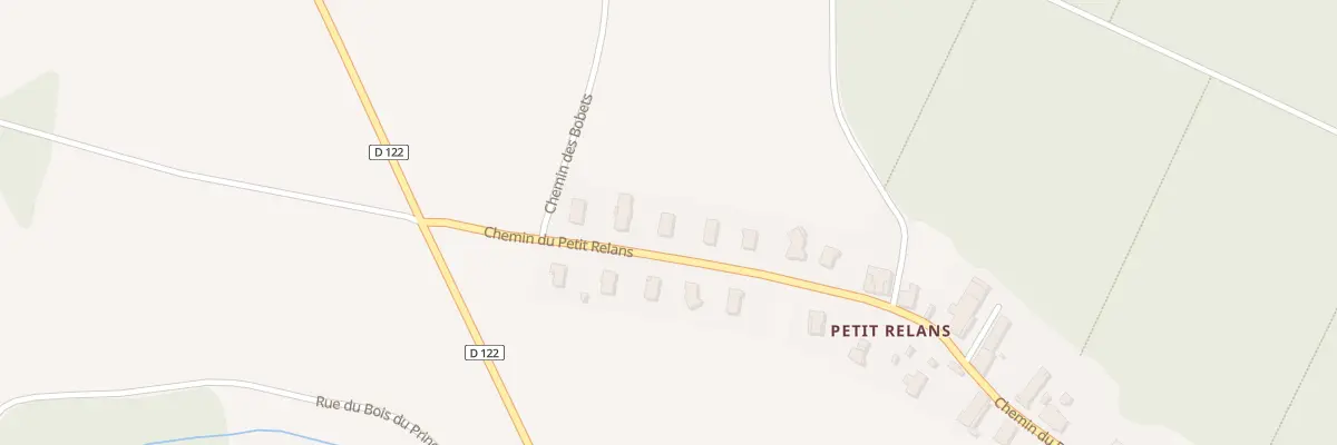 Plan du 26 Petit Relans à Relans