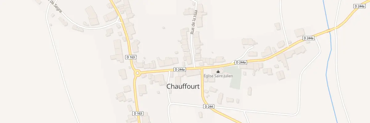Plan du 13 Rue du Four à Chauffourt