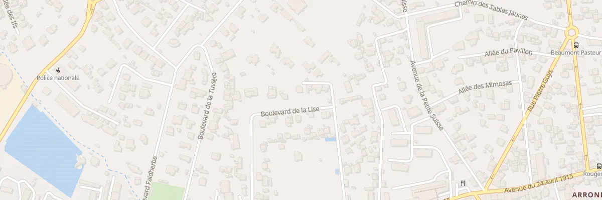 Plan du 41 Bd de la Lise à Marseille 12e Arrondissement
