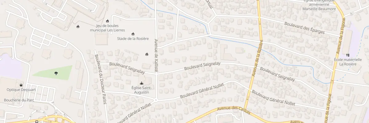 Plan du 59 Bd Seignelay à Marseille 12e Arrondissement