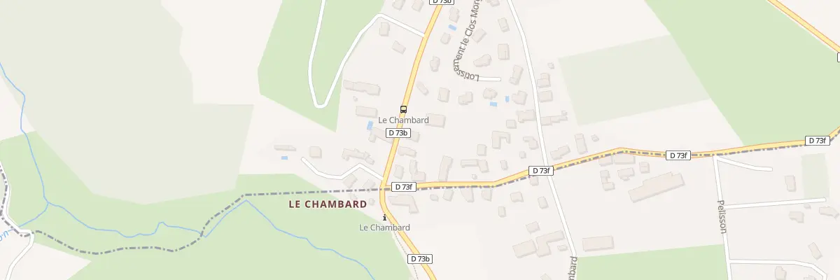 Plan du 1155 Rue Albert Reynier à Izeaux