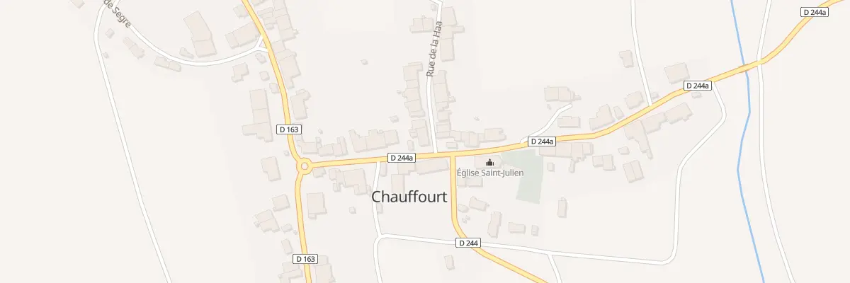 Plan du 9004 Rue de la Haa à Chauffourt