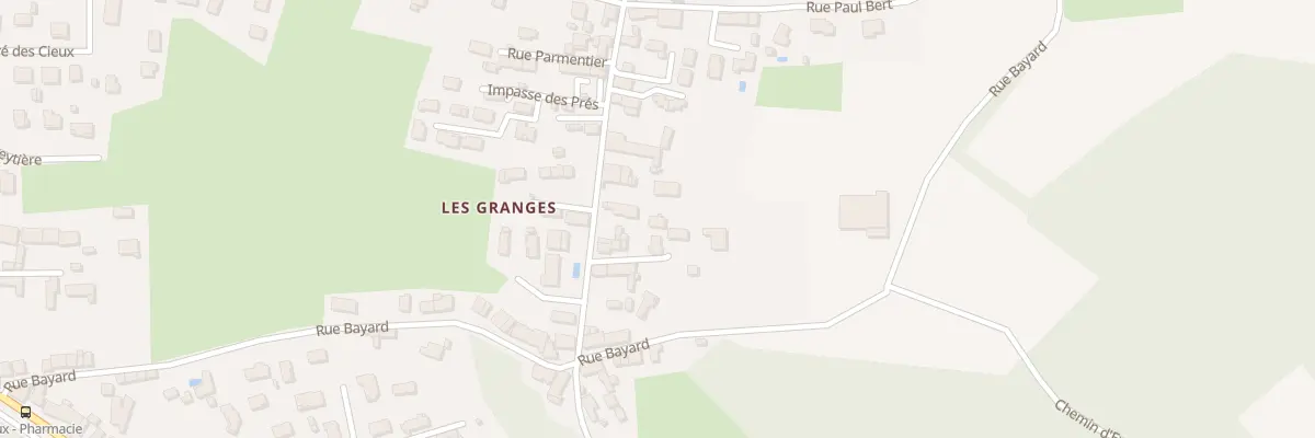 Plan du 60D Rue Parmentier à Izeaux