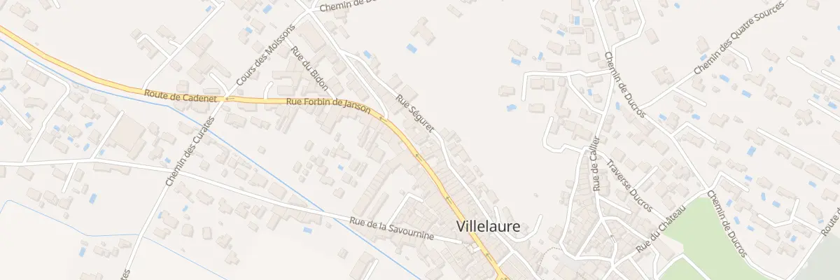 Plan du 184 Rue Forbin de Janson à Villelaure