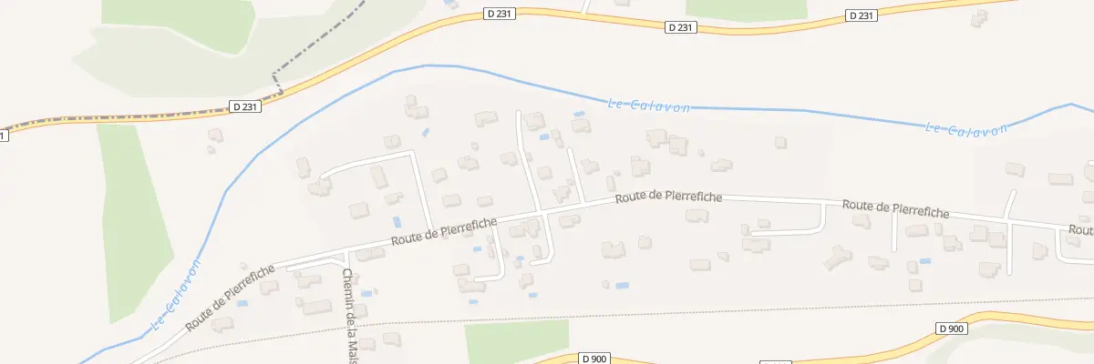 Plan du 830A Rte de Pierrefiche à Saignon
