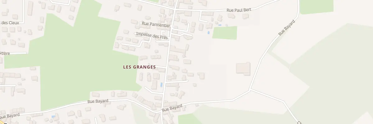 Plan du 5176 Rue Parmentier à Izeaux