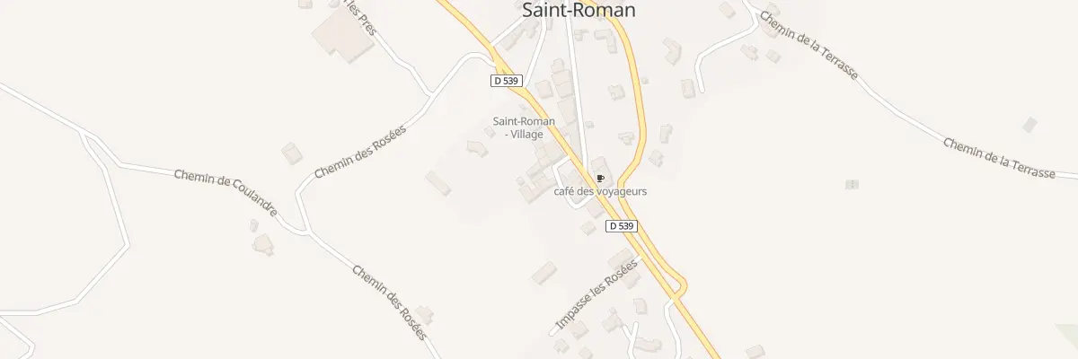 Plan du 32 Che du Lavoir à Saint-Roman