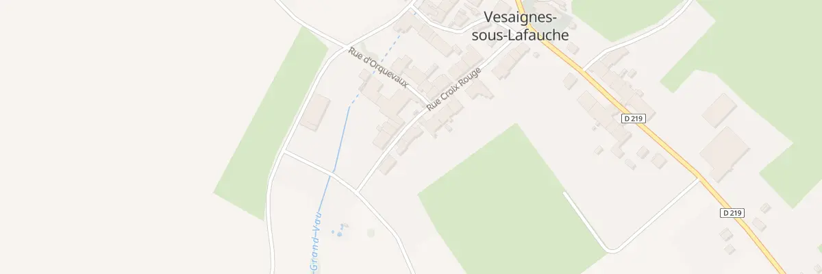 Plan du 15 Rue Croix Rouge à Vesaignes-sous-Lafauche