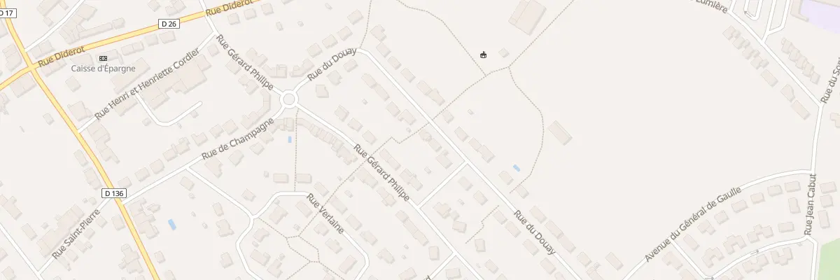 Plan du 16 Rue du Douay à Chalindrey