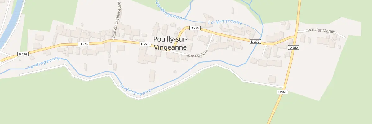 Plan du 4 Rue du Pont à Pouilly-sur-Vingeanne