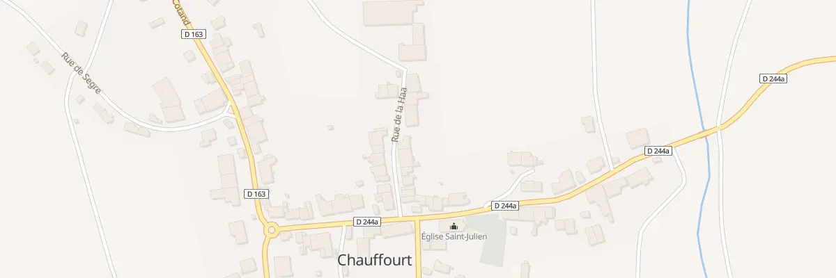 Plan du 9001 Rue de la Haa à Chauffourt