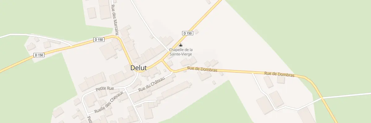 Plan du 3B Rue de Dombras à Delut