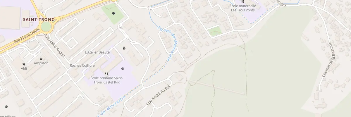 Plan du 92 Tra Chevalier à Marseille 10e Arrondissement