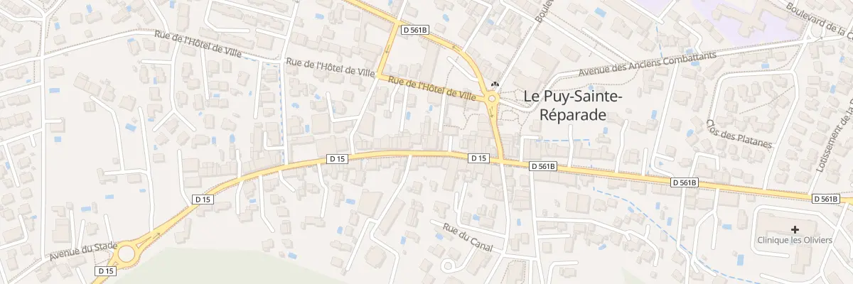 Plan du 24 Av de la Bourgade au Puy-Sainte-Réparade
